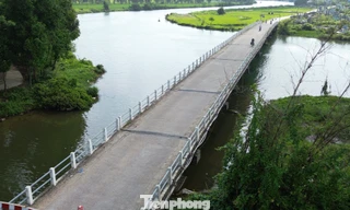 Nhìn gần cầu vượt sông Bồ được chi trăm tỷ để 'lên đời'