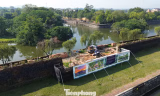 Bao giờ khắc phục xong sự cố sập tường Hoàng thành Huế?