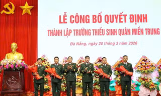 Trường Thiếu sinh quân miền Trung có quy mô như thế nào?