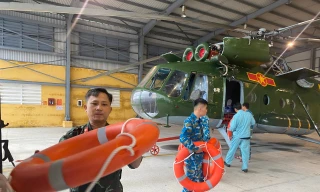 Quân đội sẵn sàng trực thăng bay tiếp tế, hỗ trợ vùng lũ ở Gia Lai và Đắk Lắk