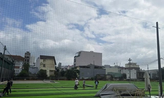 Đà Nẵng: Bất ngờ với 'tổ hợp thể thao' trên đất thuê làm bãi đỗ xe