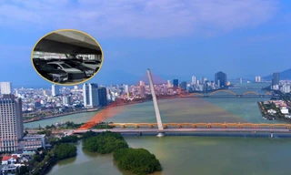 Khi nào bãi đỗ xe dưới gầm cầu biểu tượng kiến trúc Đà Nẵng mới được di dời?