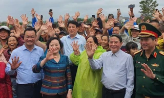 Chủ tịch nước Lương Cường dự Ngày hội Đại đoàn kết tại Đà Nẵng