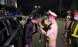 Công an Đà Nẵng xử lý hơn 200 trường hợp vi phạm nồng độ cồn 2 ngày đầu kỳ nghỉ Tết
