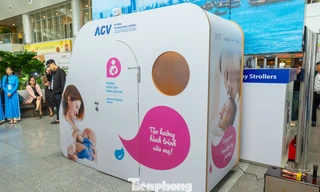 Sân bay Việt Nam đầu tiên có phòng nuôi con bằng sữa mẹ 