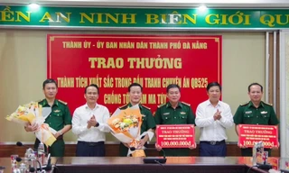 Đà Nẵng thưởng nóng 200 triệu đồng cho ban chuyên án phá vụ 300kg ma túy