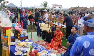 Khách Tây lội ruộng cấy lúa, bắt cá ở Hội An