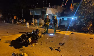 Đà Nẵng: Va chạm xe máy trong đêm, hai người tử vong tại chỗ