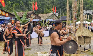 Lần đầu tổ chức Lễ hội Hương quế Trà Leng