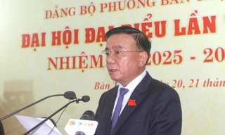 Thường trực Ban Bí thư Trần Cẩm Tú phát biểu chỉ đạo tại Đại hội.