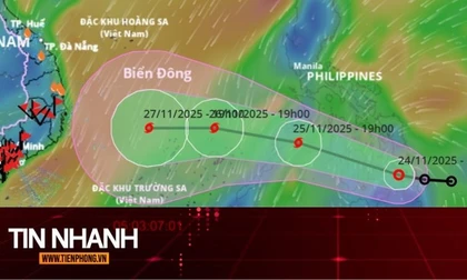 TIN NHANH: Bão số 15 sắp xuất hiện, thời điểm vào đất liền có gặp không khí lạnh?