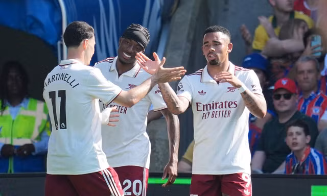 Trực tiếp Crystal Palace vs Arsenal 0-2 (H2): Vào!!! Arsenal nhân đôi cách biệt 