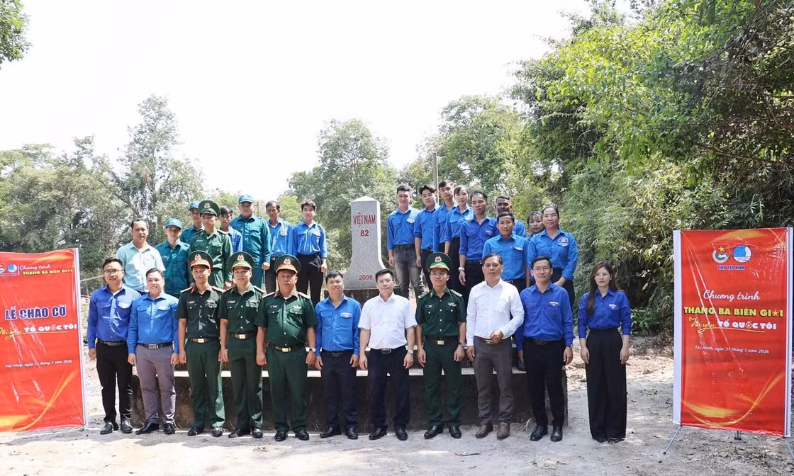 Chương trình Tháng Ba biên giới: Lan tỏa tinh thần xung kích của tuổi trẻ Tây Ninh