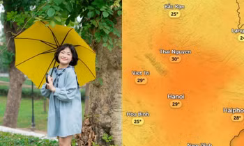 Dự báo Hà Nội mưa to từ tối nay 8/6, bắt đầu một tuần mát mẻ