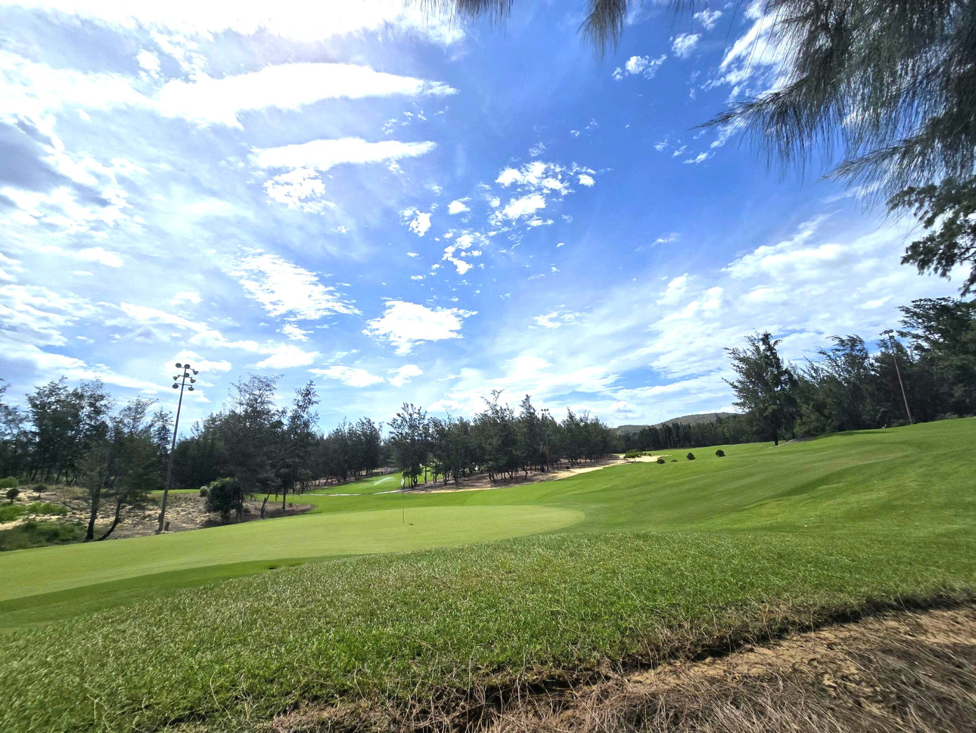 Để vượt qua các thử thách của FLC Golf Links Quy Nhơn, đánh kiểm soát và an toàn là lời khuyên hữu ích. z6856418402194-2ceb71a31ce204391c019021bcf34163.jpg