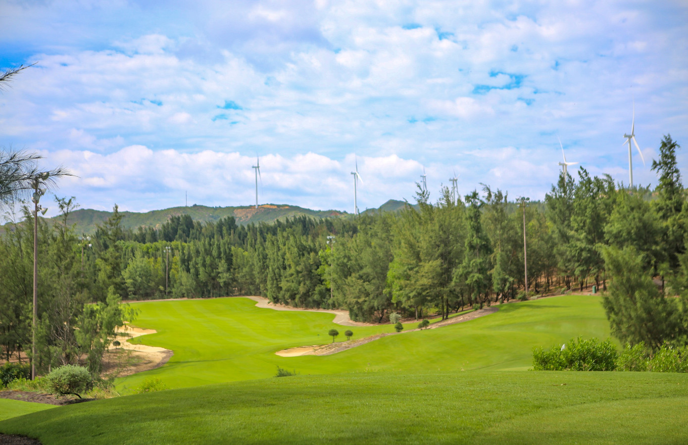 Được xây dựng trên cồn cát tự nhiên, địa hình FLC Golf Links Quy Nhơn không bằng phẳng và nhiều dốc. img-0483.jpg