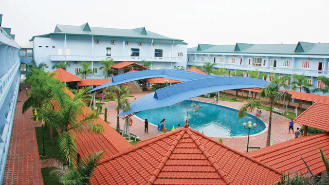 Khu du lịch đảo Ngọc Xanh.