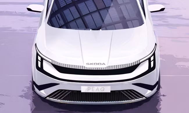 Xem trước thiết kế xe điện 7 chỗ của Skoda