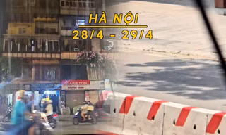 Cuối tháng 4, Hà Nội đón mưa dông, thời tiết dịu mát hơn