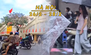 Hà Nội sắp hết mưa ẩm gia tăng nắng, nhiệt