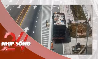 NHỊP SỐNG 24: Loạt ô tô thủng lốp trên cao tốc, camera truy dấu hàng trăm km tìm 'thủ phạm'