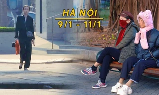 Hà Nội cuối tuần: Nắng ấm ban ngày, rét buốt về đêm
