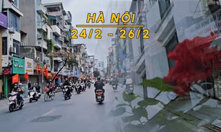 Trong tuần Hà Nội mưa phùn, se lạnh kèm sương mù rải rác