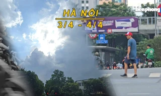 Hà Nội đêm mưa vài nơi, trưa chiều nắng gián đoạn