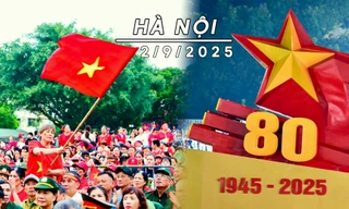 Hà Nội sáng 2/9 hửng nắng