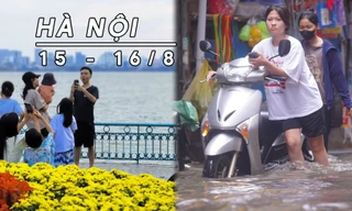 Hà Nội mưa dông rải rác tập trung vào chiều và đêm