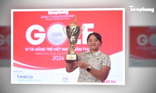 Nhà vô địch Nguyễn Bảo Châu viết tiếp giấc mơ tại Tiền Phong Golf Championship 2025