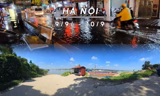 Hà Nội ảnh hưởng rìa xa hoàn lưu bão số 7 như thế nào?