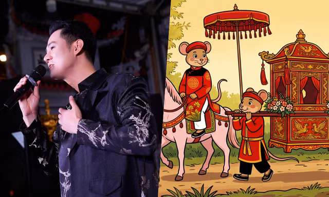  AnhHi Thanh Cường tái hiện ‘Đám cưới chuột’ phiên bản đặc biệt