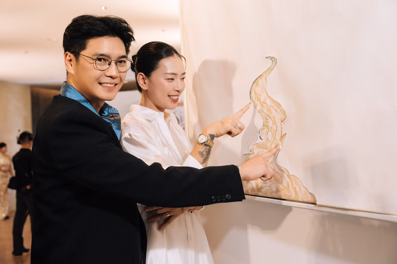 Với Ngô Thanh Vân, những điều nhỏ bé mà chồng chia sẻ đã giúp cô vững vàng hơn trên chặng đường mới của cuộc sống.