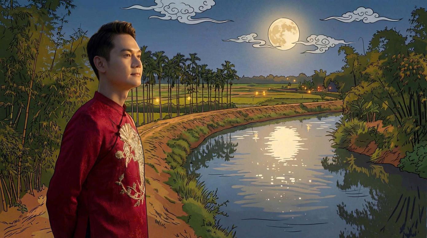 'Thương câu dân ca' là bước thử nghiệm liều lĩnh của AnhHi Thanh Cường cùng thầy giáo.