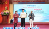 Thái Hải đạt danh hiệu “Sinh viên 5 tốt” cấp Trường năm học 2024 - 2025.