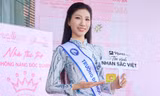 Nữ sinh cao 1m76 của Trường Đại học Khoa học (Đại học Thái Nguyên) nuôi giấc mơ tỏa sáng trên sân khấu sắc đẹp