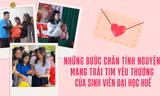 Những bước chân tình nguyện mang trái tim yêu thương của sinh viên Đại học Huế