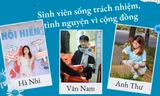 Sinh viên sống trách nhiệm, tình nguyện vì cộng đồng