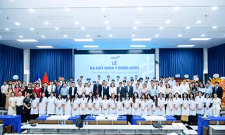Trường Đại học Khoa học và Công nghệ Hà Nội (USTH) ra mắt Khoa Y Dược: Khát vọng đào tạo nhân lực y tế chuẩn Pháp
