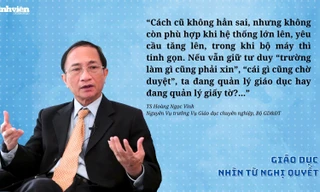 Hiện đại hóa quản trị cơ sở giáo dục cấp xã, phường: Đã đến lúc trường học thôi cảnh 'cái gì cũng phải xin'