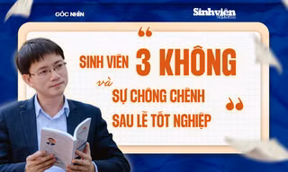 Sinh viên '3 không' và sự chông chênh sau lễ tốt nghiệp