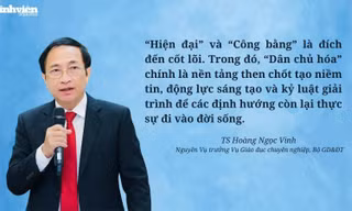 Dân chủ hoá là chìa khoá kéo cả hệ thống giáo dục đi lên