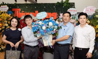 Trường Đại học Khoa học - Đại học Thái Nguyên (TNUS) chúc mừng Báo Tiền Phong nhân ngày Báo chí Cách mạng