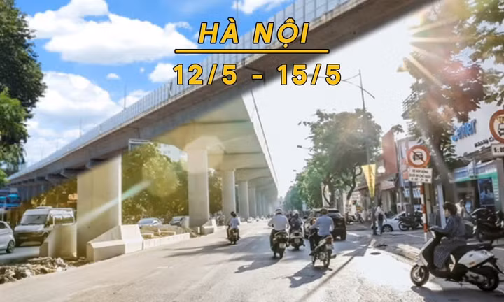 Bản tin thời tiết Hà Nội (12 - 15/5): Trời giảm mưa, nền nhiệt tăng dần