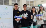 Sản phẩm nước giặt Softie thu hút sự chú ý của khách hàng