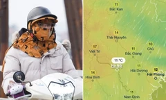 Nhiệt độ thấp nhất ở Hà Nội chạm mức bao nhiêu trong đợt không khí lạnh sắp về?