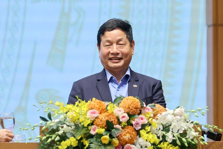 Ông Trương Gia Bình - Chủ tịch Hội đồng quản trị Tập đoàn FPT. Ảnh: VGP/Nhật Bắc.