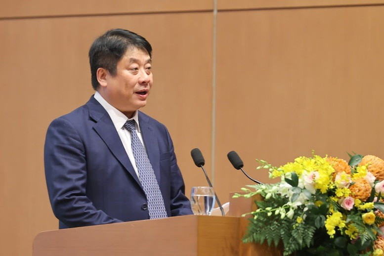 Tổng Giám đốc Tập đoàn Điện lực Việt Nam (EVN) Nguyễn Anh Tuấn. Ảnh: VGP/Nhật Bắc.