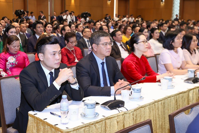 Các doanh nhân tham dự hội nghị. Ảnh: VGP/Nhật Bắc.